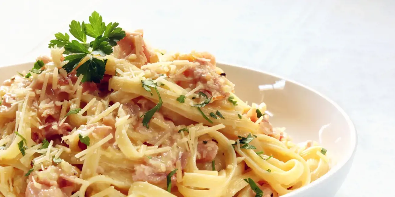 Blog Image for article Pasta for five | Carbonara